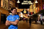 24 November 2020; Davy Byrne of Dublin poses for a portrait on Grafton Street in Dublin during the GAA Football All Ireland Senior Championship Series National Launch. Photo by Brendan Moran/Sportsfile