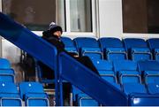 3 December 2020; Dundalk interim head coach Filippo Giovagnoli watches on from the stands during the UEFA Europa League Group B match between Molde FK and Dundalk at Molde Stadion in Molde, Norway. Photo by Marius Simensen/Sportsfile