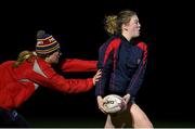 4 December 2020; Elisa Boyle, right, and Eádoin Liddy during Mullingar RFC Women's Squad training on their return to training at Mullingar RFC in Mullingar, Westmeath. Photo by Ramsey Cardy/Sportsfile