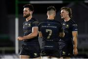 4 December 2020; Tom Daly of Connacht, left, following the Guinness PRO14 match between Connacht and Benetton at the Sportsground in Galway. Photo by Harry Murphy/Sportsfile