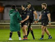 4 December 2020; Connacht players, from left, Denis Buckley, Jonny Murphy, Ultan Dillane and Cian Prendergast following the Guinness PRO14 match between Connacht and Benetton at the Sportsground in Galway. Photo by Harry Murphy/Sportsfile