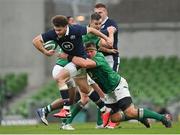 5 December 2020; Duncan Taylor of Scotland is tackled by CJ Stander of Ireland during the Autumn Nations Cup match between Ireland and Scotland at the Aviva Stadium in Dublin. Photo by Ramsey Cardy/Sportsfile