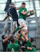 5 December 2020; Peter O'Mahony of Ireland and Jonny Gray of Scotland battle for possession of a line-out during the Autumn Nations Cup match between Ireland and Scotland at the Aviva Stadium in Dublin. Photo by Ramsey Cardy/Sportsfile