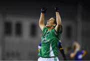 5 December 2020; Joanne Doonan of Fermanagh celebrates after the TG4 All-Ireland Junior Ladies Football Championship Final match between Fermanagh and Wicklow at Parnell Park in Dublin. Photo by Matt Browne/Sportsfile