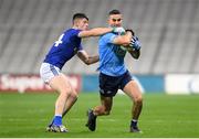 5 December 2020; James McCarthy of Dublin in action against James Smith of Cavan during the GAA Football All-Ireland Senior Championship Semi-Final match between Cavan and Dublin at Croke Park in Dublin. Photo by Stephen McCarthy/Sportsfile