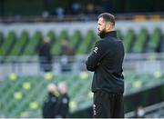 5 December 2020; Ireland head coach Andy Farrell prior to the Autumn Nations Cup match between Ireland and Scotland at the Aviva Stadium in Dublin. Photo by Seb Daly/Sportsfile
