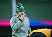 5 December 2020; Ireland forwards coach Simon Easterby during the Autumn Nations Cup match between Ireland and Scotland at the Aviva Stadium in Dublin. Photo by Seb Daly/Sportsfile