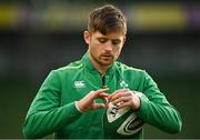5 December 2020; Ross Byrne of Ireland during the Autumn Nations Cup match between Ireland and Scotland at the Aviva Stadium in Dublin. Photo by Seb Daly/Sportsfile