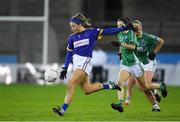 5 December 2020; Sarah Jane Winders of Wicklow in action against Fermanagh during the TG4 All-Ireland Junior Ladies Football Championship Final match between Fermanagh and Wicklow at Parnell Park in Dublin. Photo by Matt Browne/Sportsfile