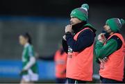 5 December 2020; Fermanagh manager Johnny Garrity during the TG4 All-Ireland Junior Ladies Football Championship Final match between Fermanagh and Wicklow at Parnell Park in Dublin. Photo by Matt Browne/Sportsfile