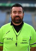 6 December 2020; Referee Seamus Mulvihill before the TG4 All-Ireland Senior Ladies Football Championship Semi-Final match between Cork and Galway at Croke  Park in Dublin. Photo by Ray McManus/Sportsfile