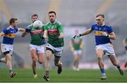 6 December 2020; Kevin McLoughlin of Mayo in action against Kevin Fahey of Tipperary during the GAA Football All-Ireland Senior Championship Semi-Final match between Mayo and Tipperary at Croke Park in Dublin. Photo by Ramsey Cardy/Sportsfile