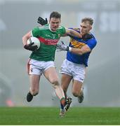 6 December 2020; Matthew Ruane of Mayo in action against Kevin Fahey of Tipperary during the GAA Football All-Ireland Senior Championship Semi-Final match between Mayo and Tipperary at Croke Park in Dublin. Photo by Ramsey Cardy/Sportsfile