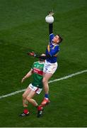 6 December 2020; Conor Sweeney of Tipperary in action against Chris Barrett of Mayo during the GAA Football All-Ireland Senior Championship Semi-Final match between Mayo and Tipperary at Croke Park in Dublin. Photo by Sam Barnes/Sportsfile