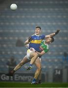 6 December 2020; Steven O'Brien of Tipperary is tackled by Stephen Coen of Mayo during the GAA Football All-Ireland Senior Championship Semi-Final match between Mayo and Tipperary at Croke Park in Dublin. Photo by Ray McManus/Sportsfile