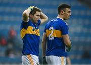 6 December 2020; Bill Maher, left, and Alan Campbell of Tipperary react during the GAA Football All-Ireland Senior Championship Semi-Final match between Mayo and Tipperary at Croke Park in Dublin. Photo by Harry Murphy/Sportsfile