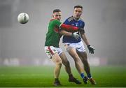 6 December 2020; Ryan O'Donoghue of Mayo in action against Alan Campbell of Tipperary during the GAA Football All-Ireland Senior Championship Semi-Final match between Mayo and Tipperary at Croke Park in Dublin. Photo by Harry Murphy/Sportsfile