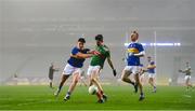 6 December 2020; Conor Loftus of Mayo is tackled by Conal Kennedy of Tipperary during the GAA Football All-Ireland Senior Championship Semi-Final match between Mayo and Tipperary at Croke Park in Dublin. Photo by Brendan Moran/Sportsfile