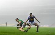 6 December 2020; Diarmuid O'Connor of Mayo in action against Michael Quinlivan of Tipperary during the GAA Football All-Ireland Senior Championship Semi-Final match between Mayo and Tipperary at Croke Park in Dublin. Photo by Ramsey Cardy/Sportsfile