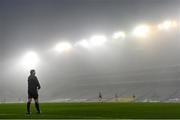 6 December 2020; Linesman Sean Hurson during the GAA Football All-Ireland Senior Championship Semi-Final match between Mayo and Tipperary at Croke Park in Dublin. Photo by Ramsey Cardy/Sportsfile