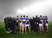 6 December 2020; The Tipperary players listen to their manager after the GAA Football All-Ireland Senior Championship Semi-Final match between Mayo and Tipperary at Croke Park in Dublin. Photo by Ray McManus/Sportsfile