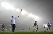 6 December 2020; A goal official waves a green flag following a Tipperary goal during the GAA Football All-Ireland Senior Championship Semi-Final match between Mayo and Tipperary at Croke Park in Dublin. Photo by Ramsey Cardy/Sportsfile