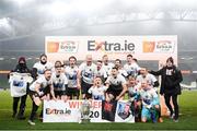 6 December 2020; Dundalk players celebrate following the Extra.ie FAI Cup Final match between Shamrock Rovers and Dundalk at the Aviva Stadium in Dublin. Photo by Stephen McCarthy/Sportsfile
