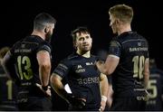 4 December 2020; Caolin Blade of Connacht, centre, with Sammy Arnold and Conor Fitzgerald during the Guinness PRO14 match between Connacht and Benetton at the Sportsground in Galway. Photo by Harry Murphy/Sportsfile