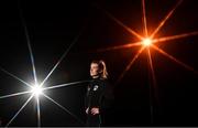 8 December 2020; (EDITOR'S NOTE: This image was created using a starburst filter) Saoirse Noonan poses for a portrait during a FAI Women's Senior Cup Final Media Day at Lotamore Park in Mayfield, Cork. Photo by Eóin Noonan/Sportsfile