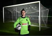 8 December 2020; Niamh Reid-Burke during a FAI Women's Senior Cup Final Media Day at PRL Park in Greenogue, Dublin. Photo by David Fitzgerald/Sportsfile
