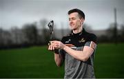 10 December 2020; Cillian O'Connor with his PwC GAA/GPA Football Player of the Month Semi-Finals Award at Ballintubber GAA Club in Ballintubber, Co Mayo. Photo by David Fitzgerald/Sportsfile