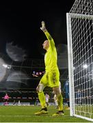 10 December 2020; Dundalk goalkeeper Gary Rogers during the UEFA Europa League Group B match between Dundalk and Arsenal at the Aviva Stadium in Dublin. Photo by Stephen McCarthy/Sportsfile