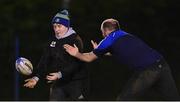 10 December 2020; Colin Randle, left, and Gary Crowe during a Westmanstown RFC Men's training session at Westmanstown RFC in Dublin. Photo by Harry Murphy/Sportsfile