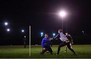 10 December 2020; Eoin Cannon and Sean Murray during the Westmanstown RFC Men's Squad training session at Westmanstown RFC in Dublin. Photo by Harry Murphy/Sportsfile