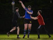 10 December 2020; Brendan D'Arcy, centre, during a Westmanstown RFC Men's training session at Westmanstown RFC in Dublin. Photo by Harry Murphy/Sportsfile