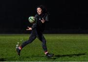 10 December 2020; Aoife Dunne in action during Wicklow RFC Women's Squad return to training at Wicklow Rugby Club in Ashtown, Wicklow. Photo by Matt Browne/Sportsfile