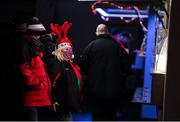 11 December 2020; Supporters purchase food from a stall ahead of the Heineken Champions Cup Pool B Round 1 match between Ulster and Toulouse at Kingspan Stadium in Belfast. Photo by Ramsey Cardy/Sportsfile