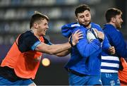 11 December 2020; Robbie Henshaw, right, and Ryan Baird during a Leinster Rugby captain's run at the GGL Stadium in Montpellier, France. Photo by Harry Murphy/Sportsfile