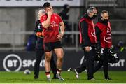 11 December 2020; James Hume of Ulster dejected following the Heineken Champions Cup Pool B Round 1 match between Ulster and Toulouse at Kingspan Stadium in Belfast. Photo by Ramsey Cardy/Sportsfile