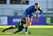 12 December 2020; Michael Silvester of Leinster A is tackled by Stephen Kerins of Connacht Eagles during the A Interprovincial Friendly match between Leinster A and Connacht Eagles at Energia Park in Dublin. Photo by Ramsey Cardy/Sportsfile