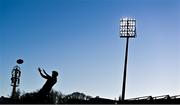 12 December 2020; Alex Soroka of Leinster A wins possession in the lineout during the A Interprovincial Friendly match between Leinster A and Connacht Eagles at Energia Park in Dublin. Photo by Ramsey Cardy/Sportsfile