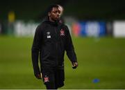 10 December 2020; Val Adedokun of Dundalk ahead of the UEFA Europa League Group B match between Dundalk and Arsenal at the Aviva Stadium in Dublin. Photo by Ben McShane/Sportsfile