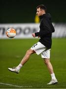 10 December 2020; Stefan Colovic of Dundalk ahead of the UEFA Europa League Group B match between Dundalk and Arsenal at the Aviva Stadium in Dublin. Photo by Ben McShane/Sportsfile