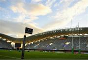 12 December 2020; A general view inside the stadium prior to the Heineken Champions Cup Pool A Round 1 match between Montpellier and Leinster at the GGL Stadium in Montpellier, France. Photo by Harry Murphy/Sportsfile