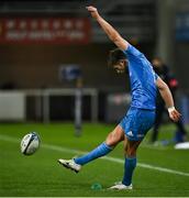 12 December 2020; Ross Byrne of Leinster kicks a conversion during the Heineken Champions Cup Pool A Round 1 match between Montpellier and Leinster at the GGL Stadium in Montpellier, France. Photo by Harry Murphy/Sportsfile