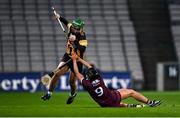 12 December 2020; Collette Dormer of Kilkenny gets past Niamh Kilkenny of Galway during the Liberty Insurance All-Ireland Senior Camogie Championship Final match between Galway and Kilkenny at Croke Park in Dublin. Photo by Piaras Ó Mídheach/Sportsfile