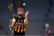 12 December 2020; Grace Walsh of Kilkenny gathers possession on her way to scoring a second half point during the Liberty Insurance All-Ireland Senior Camogie Championship Final match between Galway and Kilkenny at Croke Park in Dublin. Photo by Piaras Ó Mídheach/Sportsfile