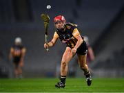 12 December 2020; Grace Walsh of Kilkenny gathers possession on her way to scoring a second half point during the Liberty Insurance All-Ireland Senior Camogie Championship Final match between Galway and Kilkenny at Croke Park in Dublin. Photo by Piaras Ó Mídheach/Sportsfile