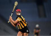 12 December 2020; Grace Walsh of Kilkenny shoots to score a second half point during the Liberty Insurance All-Ireland Senior Camogie Championship Final match between Galway and Kilkenny at Croke Park in Dublin. Photo by Piaras Ó Mídheach/Sportsfile