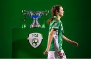 12 December 2020; Laura Shine of Cork City walks past the cup after collecting her runners up medal following the FAI Women's Senior Cup Final match between Cork City and Peamount United at Tallaght Stadium in Dublin. Photo by Stephen McCarthy/Sportsfile